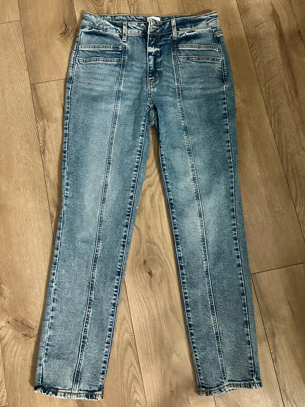 Women’s Washed Blue Jeans